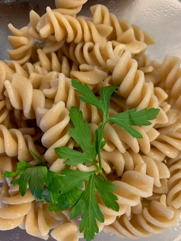 Boulettes, ratatouille de légumes et spirelli complets - Mardi