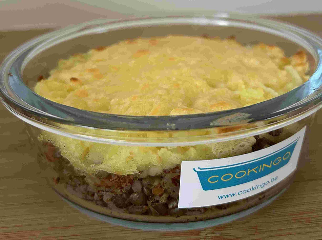 Parmentier végé et légumes de saison - Mardi