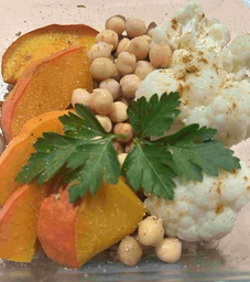 Buddha bowl de légumes rôtis aux épices indiennes - Lundi